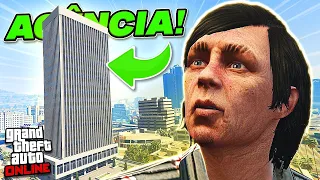 GTA ONLINE: COMPRANDO A AGÊNCIA na CONTA NOVATA!!! (o maior inimigo do stealth 🤫)