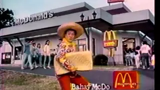 214. McDonald's 'Bahay McDo' with Dolphy 1980's Commercial