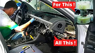 BMW e39 AC blower motor replacement