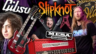 SWOLA180 - GIBSON $50,000 JIMMY PAGE SG, OLD SLIPKNOT SINGER, FEAR FACTORY VS BASS, MESA IN EUROPE,