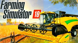 Canola harvesting in fs 16 gameplay | multiplayer | timelapse video | fs 18 fs 19 fs 20 fs23 fs 14🌽🚜