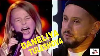 Daneliya Tuleshova - Tiny Voice Brings Coach To Tears | Wow!!!