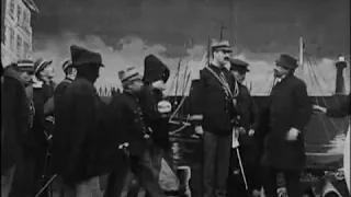 Отправление Дрейфуса из Киберона Débarquement à Quiberon ( 1899 год )