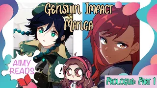 Aimy Reads - Genshin Impact Manga- Prologue: Songs of the Wind (Part 1)