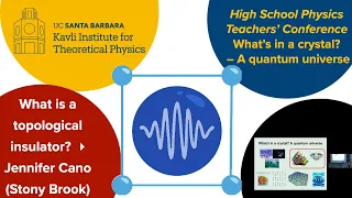 What is a topological insulator?  ▸  Jennifer Cano (Stony Brook)