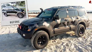 Full Montero Build: 2 years in 15-ish minutes | Project "Vader's Chariot" #montero #pajero #overland