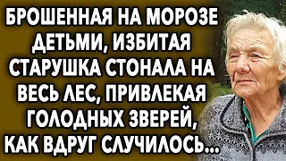 Находясь на морозе, старушка звала на весь лес, как вдруг случилось необъяснимое…