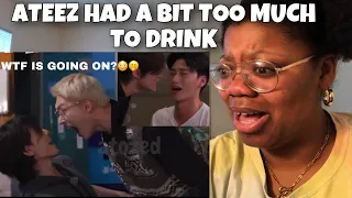 ATEEZ HAD A BIT TOO MUCH TO DRINK *Reaction* …I’m scared