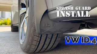 VW ID.4 Splash Guard Install - Keep Your Car Cleaner Longer!