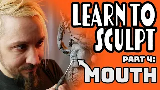 Sculpey 101 Class 4: Tutorial on How to Sculpt a Mouth with Polymer Clay