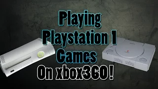 Xbox360 | PS1 Emulator | Play PlayStation 1 Games on Xbox360! | JTAGRGH | 2017/2018