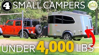 4 Camper Trailers Under 4,000 Lbs GVWR