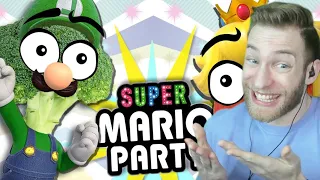 WHAT KIND OF PARTY?!?! Reacting to "Mario Party, but explained with food" by DougDoug