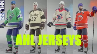 NHL 22 | ALL AHL JERSEYS
