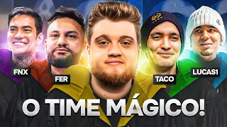 O TIME MÁGICO DA RESENHA!🔥 Feat. Fer, Fnx, Taco & Lucas1