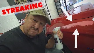 How to AVOID and FIX detailing products from STREAKING