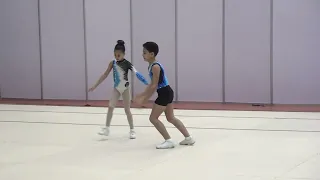 aerobic gymnastic mixed pair