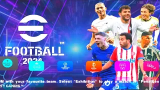 eFootball™ PES 2024 Realistic Tattoo New Update Transfer New kits Best Graphics English Commentary