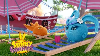 viagem de férias | As Aventuras de Sunny Bunnies | Desenhos Animados Infantis