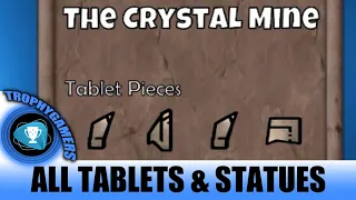 Ice Age Scrat's Nutty Adventure - The Crystal Mine All Tablet Pieces & Statues Location