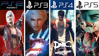 Devil May Cry PlayStation Evolution PS2 - PS5 #gamehistory #devilmaycry