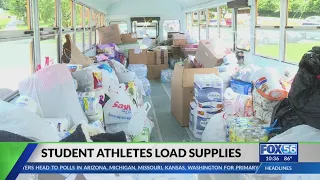 Bourbon County student athletes support flooded eastern Kentucky