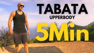 TABATA UPPER BODY 5 MIN / NO EQUIPMENT