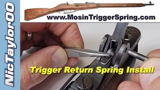 Mosin Nagant Trigger Return Spring Installation -  Simple Upgrade