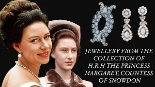 JEWELLERY FROM THE COLLECTION OF H.R.H THE PRINCESS MARGARET, COUNTESS OF SNOWDON