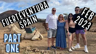 FUERTEVENTURA, CORRALEJO, VLOG FEB 2023 - PART ONE