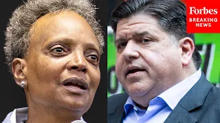 Pritzker, Lightfoot Asked: How Long Can You Sustain Buses Of Migrants Coming In?