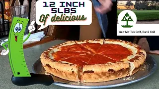 UNDEFEATED WEE-MA-TUK DEEP DISH PIZZA CHALLENGE PIZZA