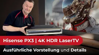 Hisense PX3 | TriChroma RGB 4K UltraHD Laser TV - der kleinste RGB LaserProjektor von Hisense ist da