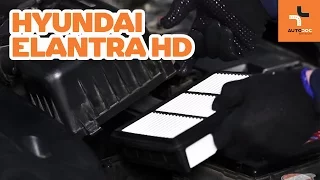 Cum se inlocuiesc filtru de aer motor pe HYUNDAI ELANTRA HD TUTORIAL | AUTODOC