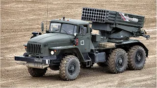 Tornado-g - Russian 122 mm Multiple Rocket Launcher