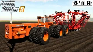 Farming Simulator 19 - CHAMBERLAIN Giant Tractor with a Large Cultivator