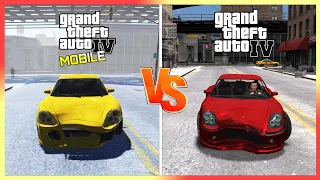 GTA IV -  PC vs Mobile Comparison!