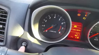 Mitsubishi RVR Settings Menu or How to change AVG fuel consumption mode to manual