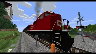 Railfanning in Minecraft Immersive Railroading #11 - 30 Minutes of Trains in Minecraft