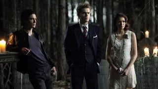 TVD 3x20 - Alaric chooses do die instead of completing his transition to a vampire | HD