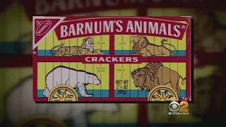 Animal Crackers Now Freed From Cage On Box