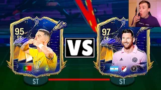 TOTY RONALDO vs TOTY MESSI! - FUT DRAFT SUOMI