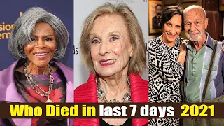 Celebrities Who Died on last 7 days January 2021