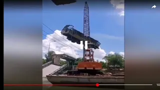 Compilation of Crane accident around the globe