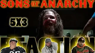 SONS OF ANARCHY SEASON 5 EPISODE 3 REACTION "LAYING PIPE"