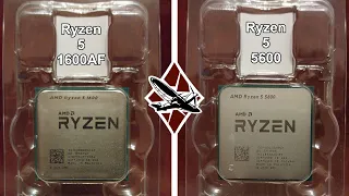 War Thunder 1920 x 1080p CPU Benchmark - Ryzen 5 1600 AF vs Ryzen 5 5600 | Zen+ to Zen 3