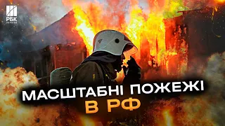 В РФ палає! Пожежі в підмосков`ї та Краснодарі