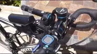 Feiyu G4 Stabilizer with GoPro in Scott Speedster 50 road bike