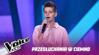 Miłosz Zarzeka - „Bo jesteś Ty” - Przesłuchania w ciemno | The Voice Kids Poland 6