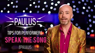 Paulus from BBC1’s ‘All Together Now’ says ‘Speak The Song’